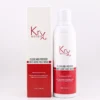 Das Bild zeigt ein Kosmetikprodukt der Marke Krx Aesthetics mit der Bezeichnung „CLEAR AND PREVENT ANTI ACNE FACE WASH“. Links ist die rechteckige Produktverpackung in Weiß mit einem roten unteren Bereich zu sehen. Rechts daneben steht die passende Flasche mit einem weißen Pumpverschluss und rotem Etikett. Unter dem Produktnamen steht: „New & Improved Formula – Now formulated to be gentler on skin, tougher on acne and blemishes.“ Das Produkt enthält 100 ml (3.38 fl. oz.). Die Gestaltung ist klar strukturiert, modern und vermittelt einen medizinisch-professionellen Eindruck.