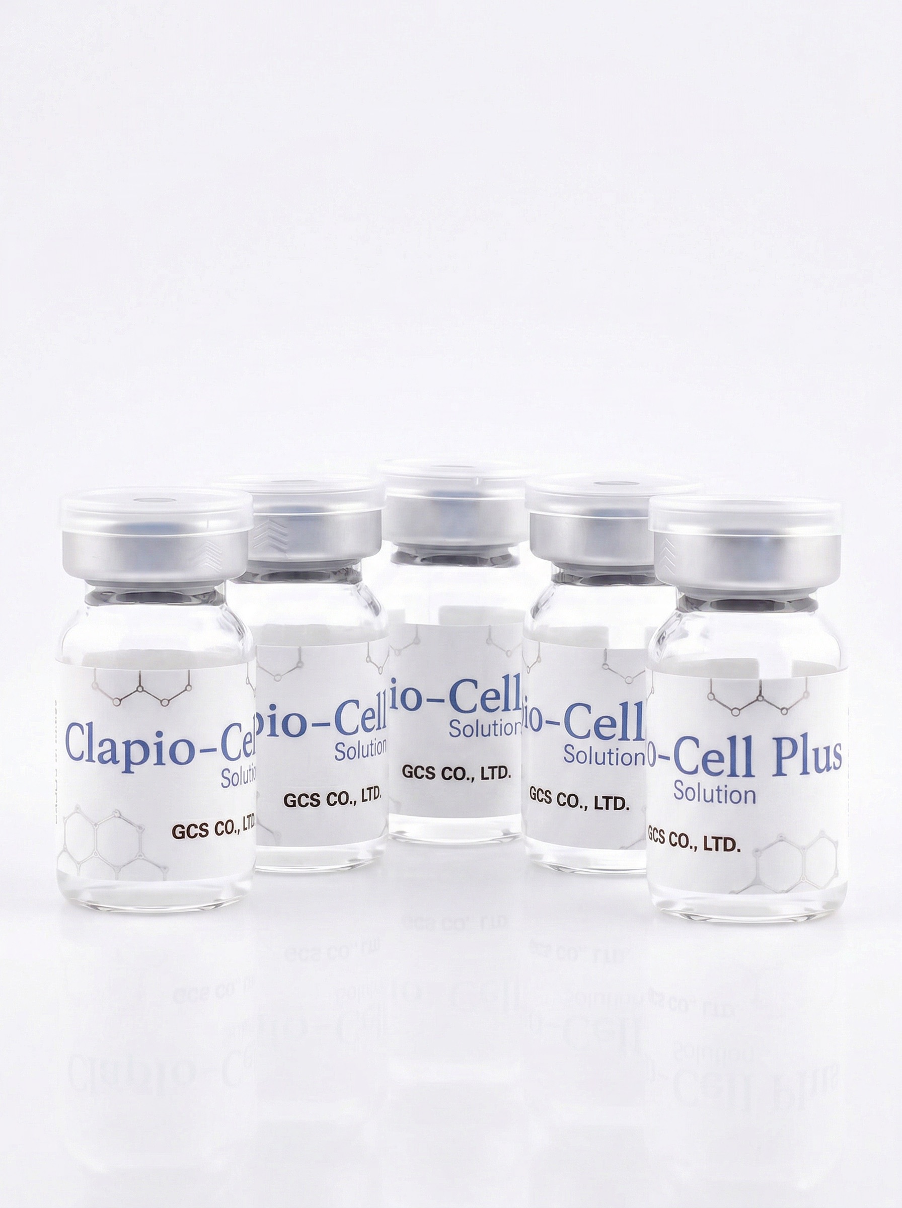 Professionelle Hautregenerationslösung mit Peptiden, PDRN, PN und Hyaluronsäure in Packung