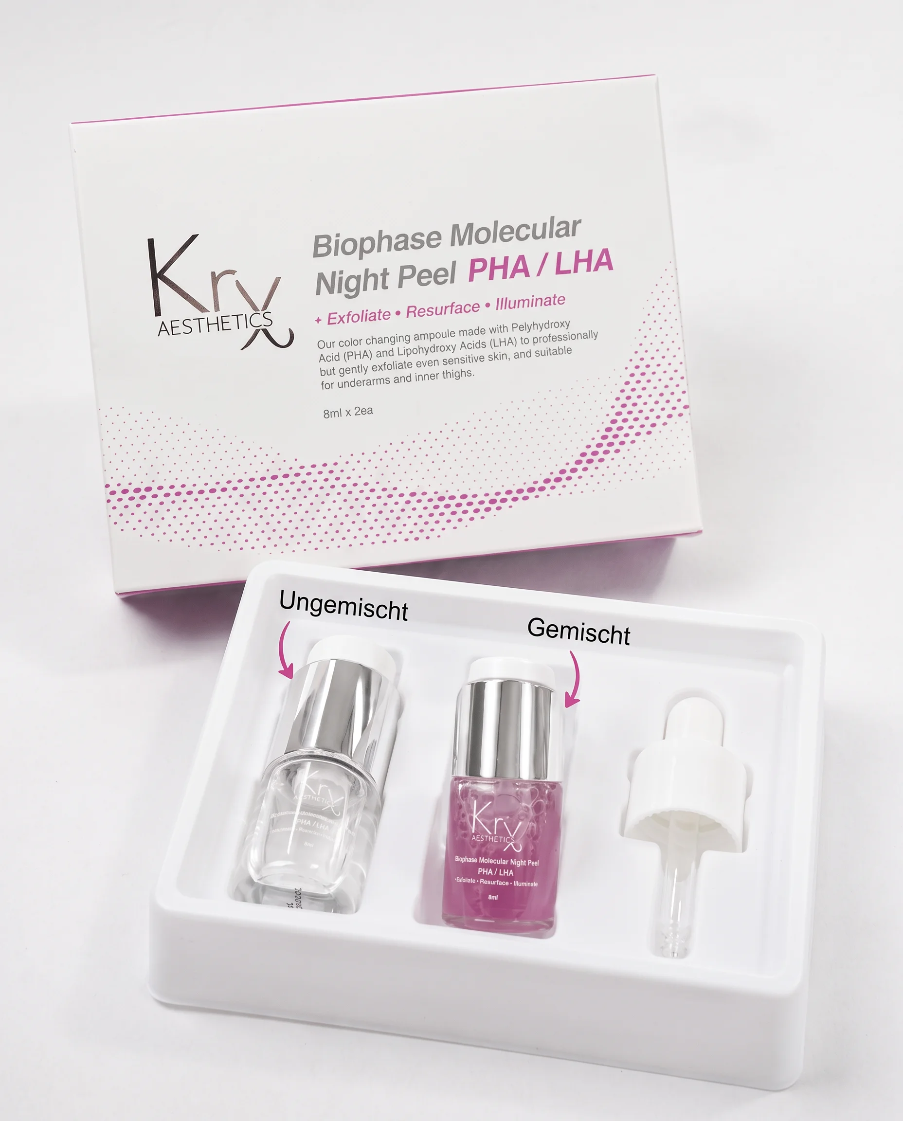 KrX Biophase Molecular Night Peel für die Anwendung über Nacht